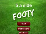 Juegos de Futbol: 5 A Side Foty - Juegos de fútbol soccer gratis para jugar online